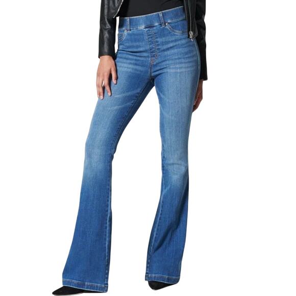 Spanx Flare Jeans Vintage Indigo M - Picture 1 of 11